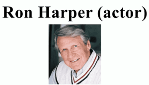 ron harper died